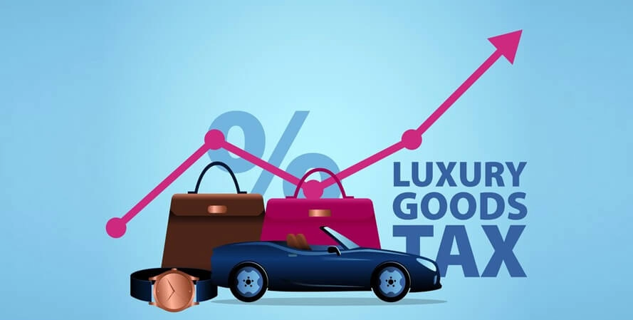 Luxury items such as cars, watches, and jewelry representing Luxury Tax in Nepal